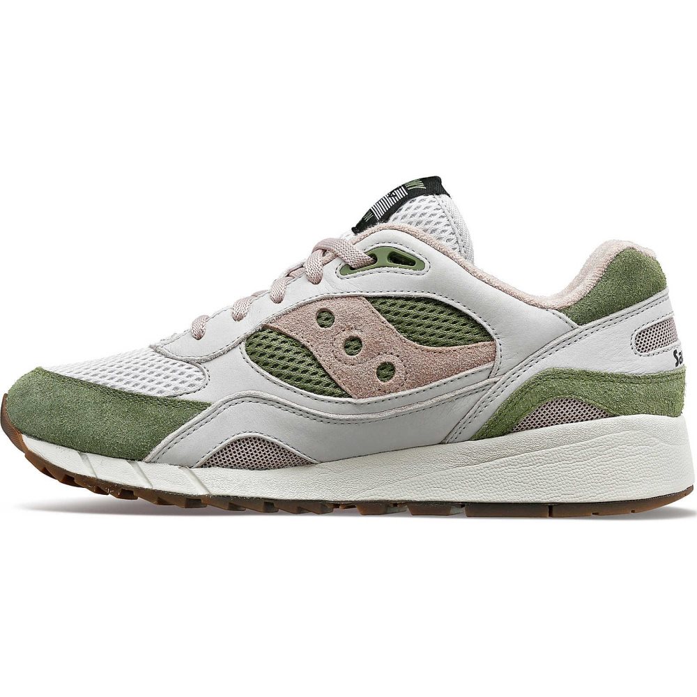 Saucony Shadow 6000 Unplugged Szare Zielone | 73625-VNLH