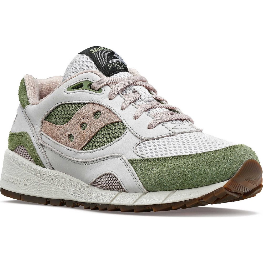 Saucony Shadow 6000 Unplugged Szare Zielone | 73625-VNLH