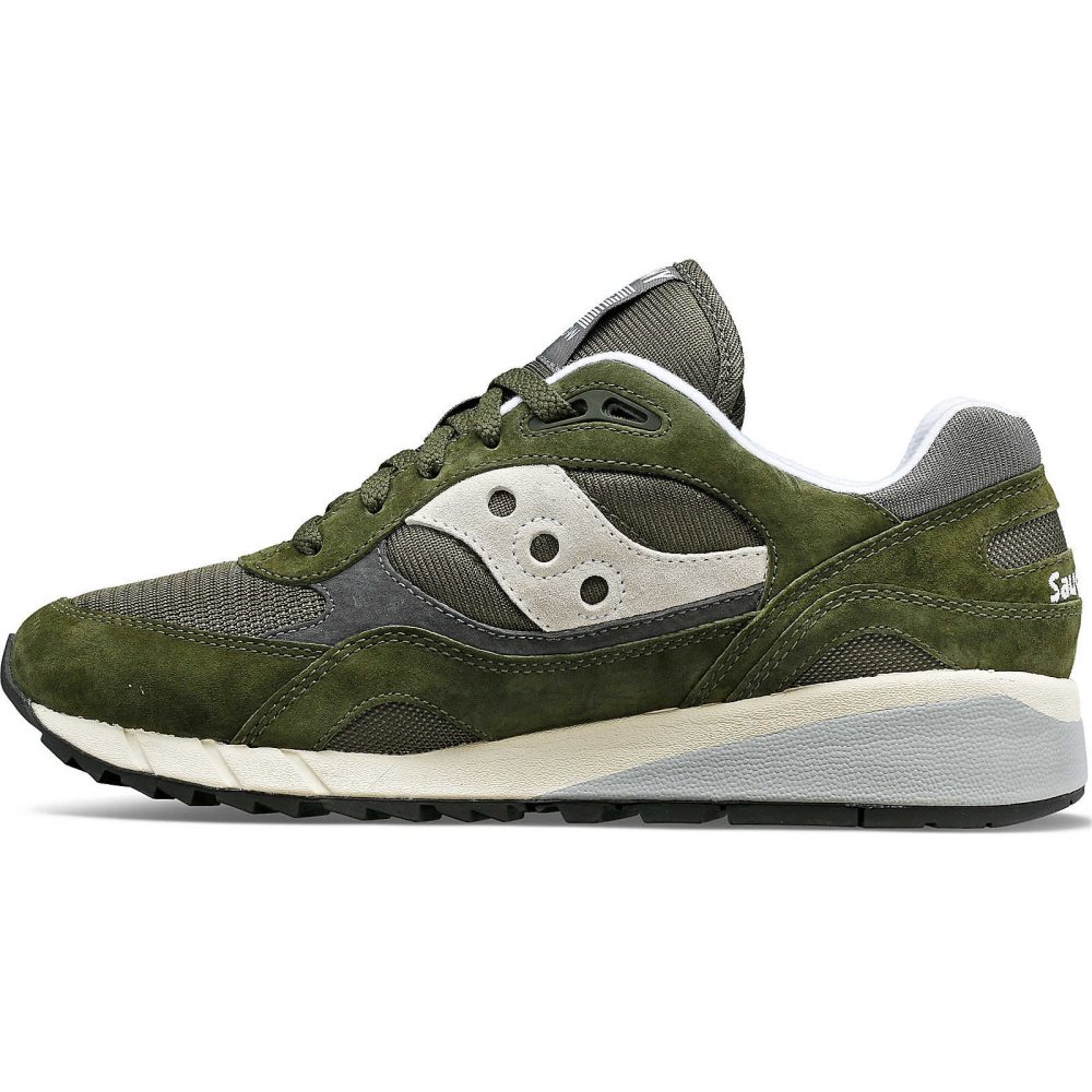 Saucony Shadow 6000 Zielone Szare | 79046-NJBT