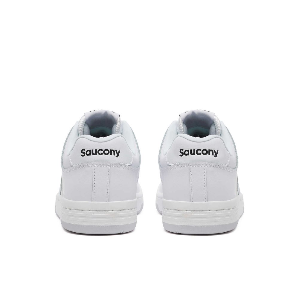 Saucony Spot-Bilt Hawk Białe | 24359-XACJ