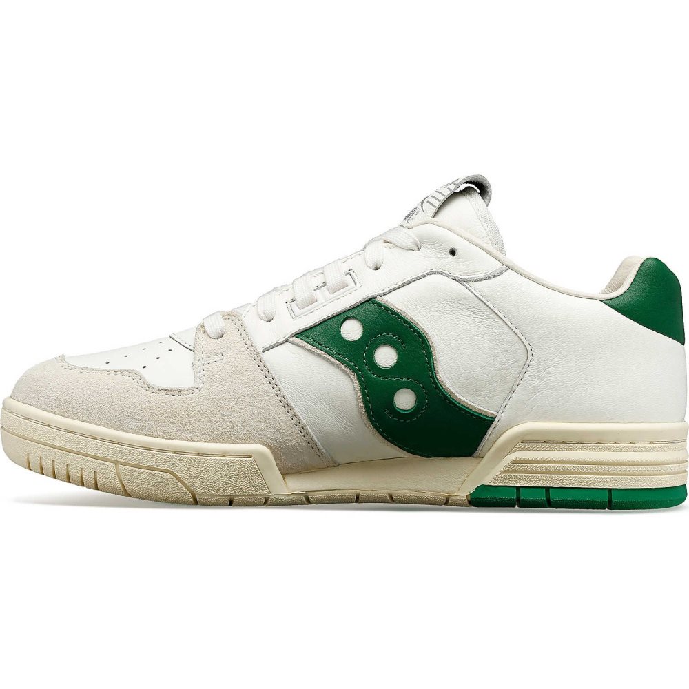 Saucony Spot-Bilt Sonic Low Premium Beżowe Zielone | 29504-WNFR