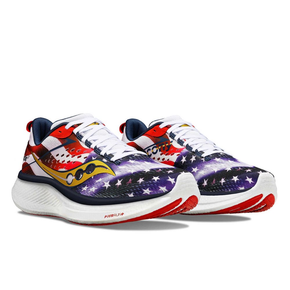 Saucony Stars & Stripes Ride 17 Stars Stripes | 08624-HJZS