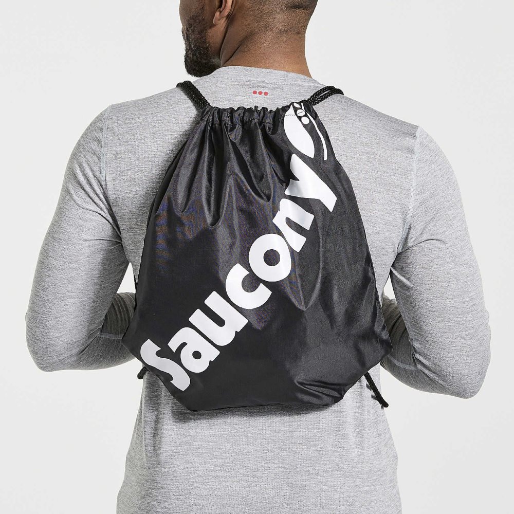 Saucony String Bag Czarne | 25893-JCSB