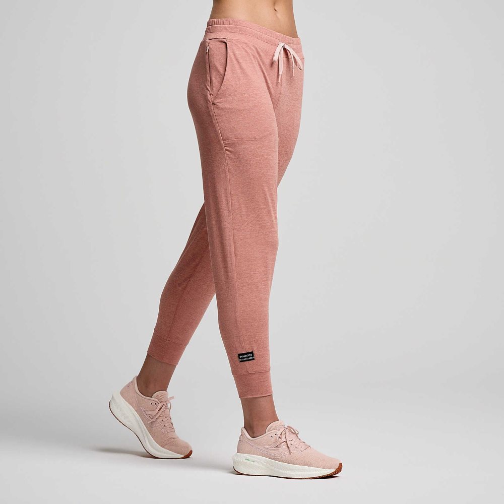 Saucony Triumph Pant Lotus Heather | 68350-QPWA