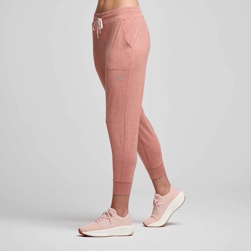 Saucony Triumph Pant Lotus Heather | 68350-QPWA